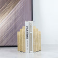 Natural Travertine Bookends