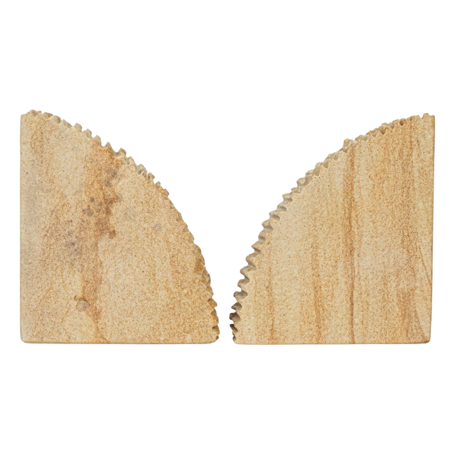 Ribbed Sandstone Arch Bookend